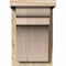 Ekena Millwork Yorktown Rough Sawn Corbel w/Backplate, Douglas Fir, 8"W x 8"D x 12"H COR08X08X12YOR01RDF - alternate 4